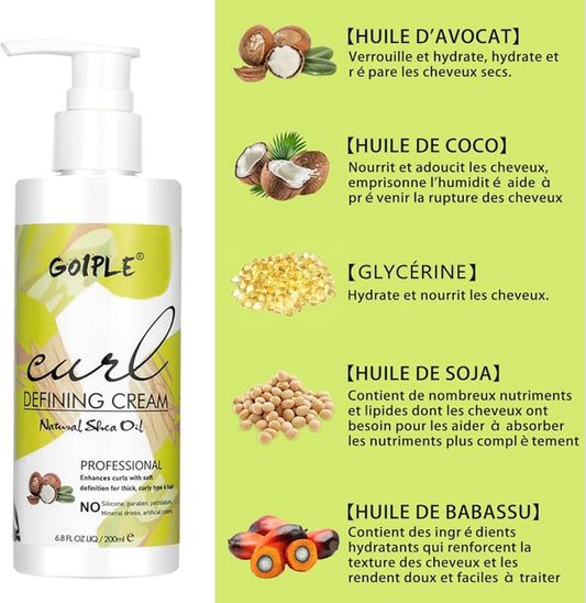 GZE Crème définition boucles sans rinçages